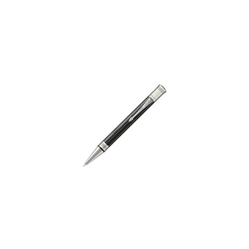 Parker Kemijska olovka Duofold Chevron, crno srebrna Cijene