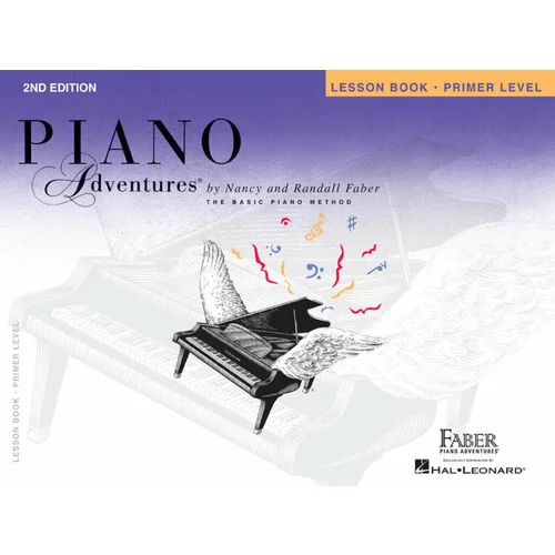 Hal Leonard Faber Piano Adventures Lesson Book Primer Level Nota