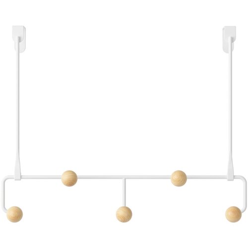 Umbra Bijela prirodna metalna vje&amp;scaron;alica za vrata 39 cm Estique - Slike
