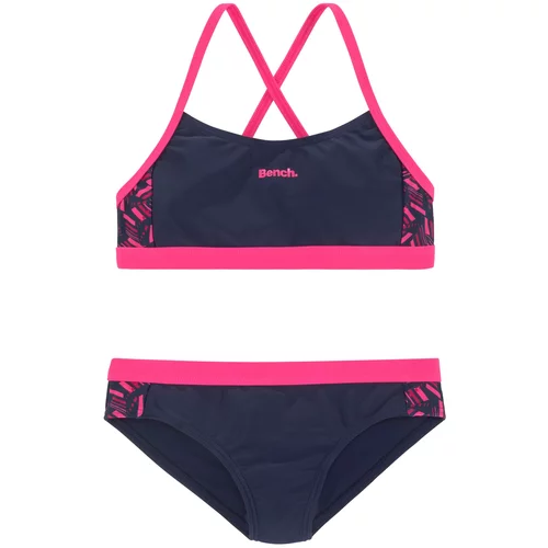 Bench Bikini mornarsko plava / roza
