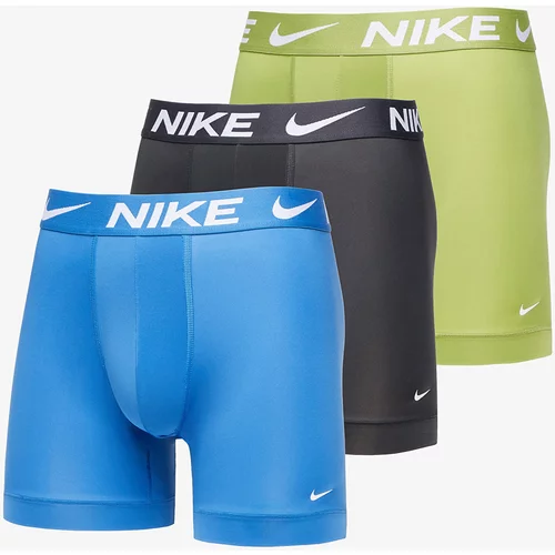 Nike Sportske gaće azur / kivi zelena / crna / bijela