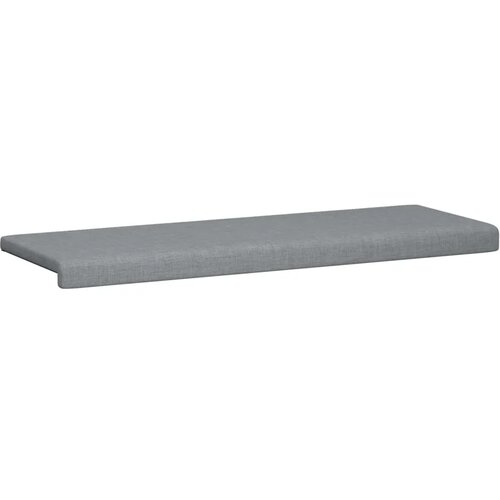  Jastučić za klupu Tkanina Svjetlosiva Dubina 35 cm - Svjetlosiva 110 x 38 x 6 5 cm Slike