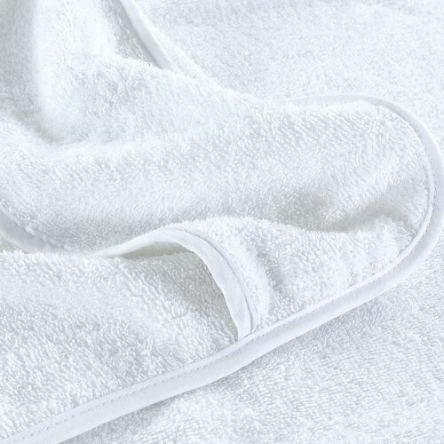  Ručnici za plažu 6 kom bijeli 60 x 135 cm od tkanine 400 GSM Slike