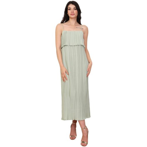 La Modeuse Dolge obleke 71290_P167487 Zelena Slike