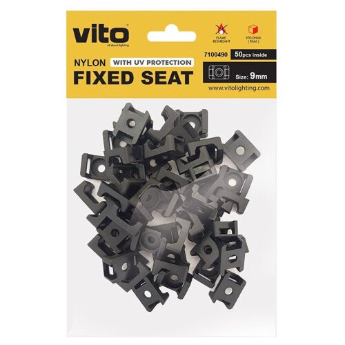 Vito Obujmice za vezice 9mm 50/1 SEAT-P 7100490 crna Cijene