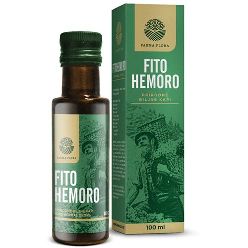 FARMA FLORA Fitohemoro kapi 100ml Slike