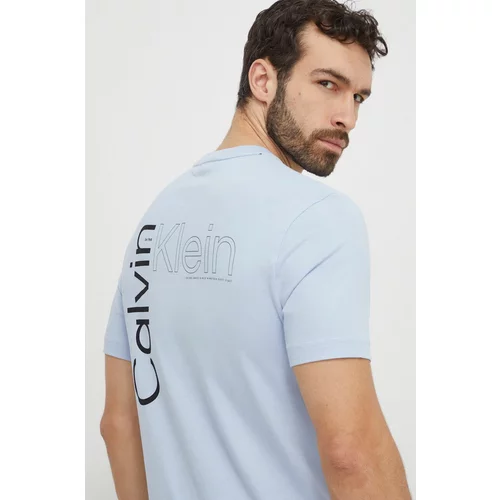 Calvin Klein Pamučna majica za muškarce, s tiskom