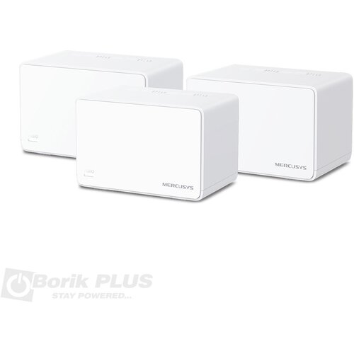 Mercusys MESH Halo H80X WiFi Range Extender 3-pack Slike