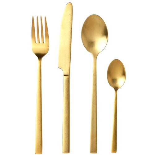 Bitz Medeninast jeklen pribor 16 ks Brass – Cene