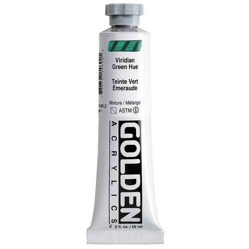  GOLDEN Heavi Bodi Akrilna boja 59 ml | 1469 viridian green shade Slike