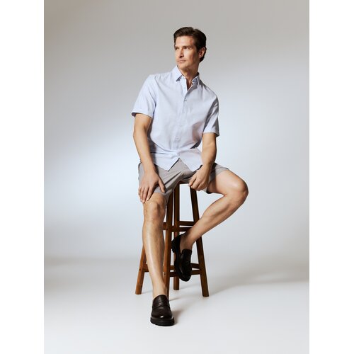 Reserved MEN`S SHIRT - bljedoplavo Cene