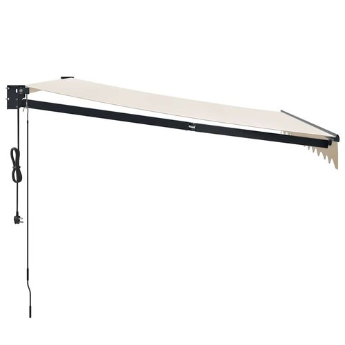  Automatska tenda na uvlačenje krem 3,5 x 2,5 m Slike