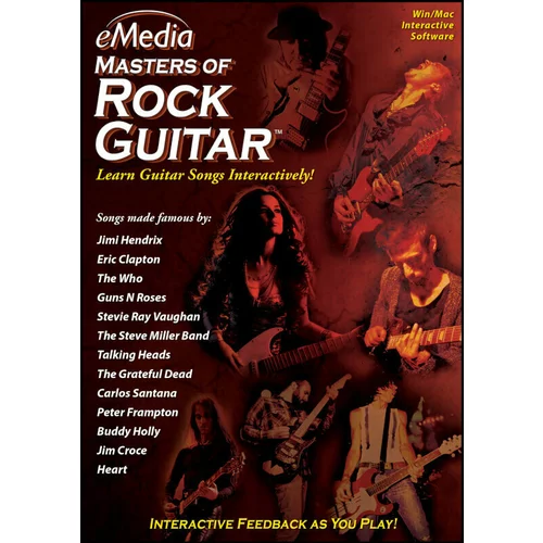 Emedia Masters Rock Guitar Mac (Digitalni izdelek)