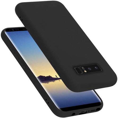 Cadorabo Case, združljiv s Samsungom v tekoči črni barvi - za&amp;scaron;čitni pokrov iz fleksibilnega silikona TPU, (20588949) Slike