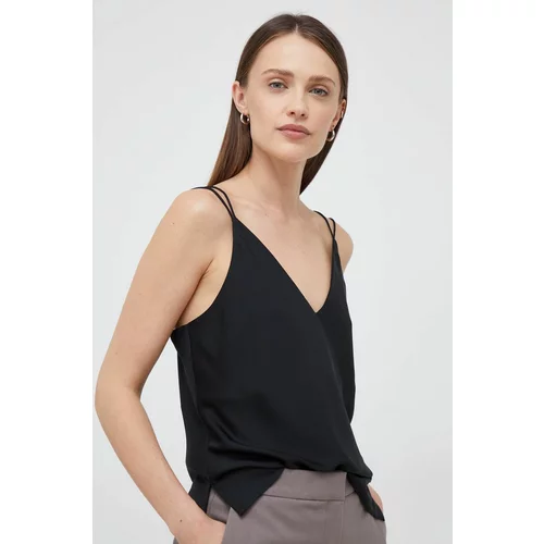 Calvin Klein Bluza črna barva