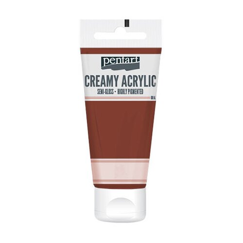  Kremasta polusijajna akrilna boja Pentart 60 ml | izaberite nijansu Slike
