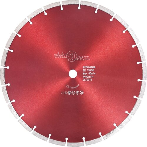 vidaXL Diamantni rezalni disk iz jekla 350 mm Cene