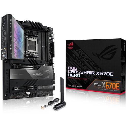Asus rog crosshair X670E hero matična ploča Slike