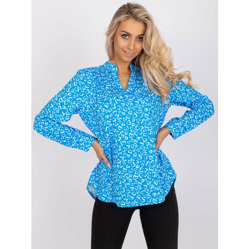 Italy Moda Blouse-DHJ-BZ-6825.56-blue Slike