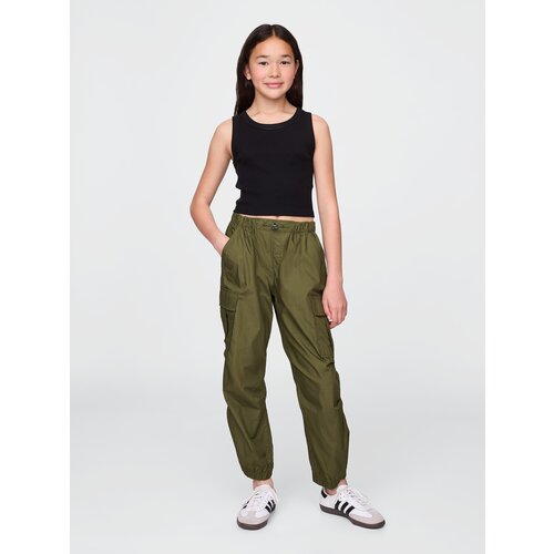 GAP Children&amp;#039;s leatherette cargo pants - Girls Slike