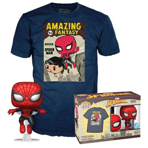 Funko Set figure POP i majica Marvel Spiderman Comic Cover Slike