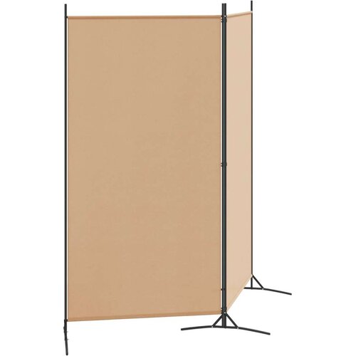 Pregrada sa 2 panela Bež 175 x 180 cm Tkanina - Bež 175 x 180 cm Slike