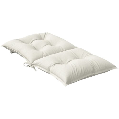  Jastuci za stolice 6 kom pro&amp;scaron;arano krem 100x50x7 cm tkanina Slike