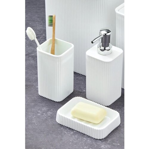  PZR-045 white bathroom set (3 pieces) Cene
