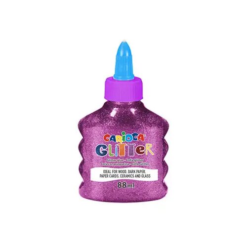 Carioca Ble&scaron;čeče tekoče iskreče magenta lepilo 88ml - Cene