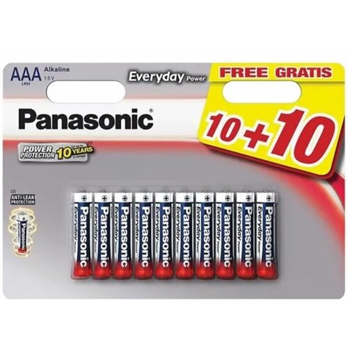 Panasonic Baterije LR03EPS/20BW Slike