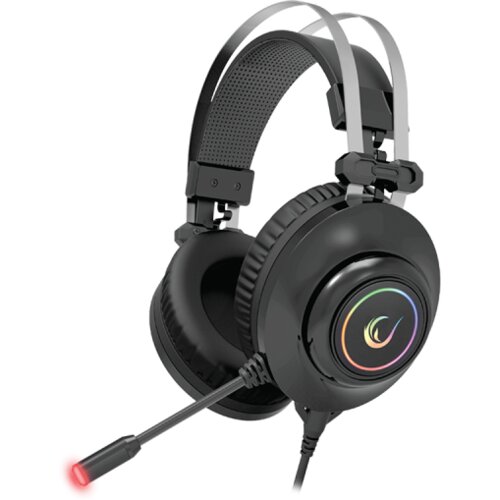 Rampage Slu&amp;scaron;alice sa mikrofonom gaming RM-K1 PULSAR black, USB 7.1 surround, vibracija, RGB, 31639 Slike