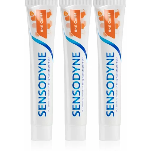 Sensodyne Anti Caries Anti Carries pasta za zube protiv zubnog karijesa 3x75 ml