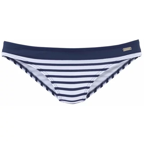 VENICE BEACH Bikini donji dio 'Summer' mornarsko plava / bijela