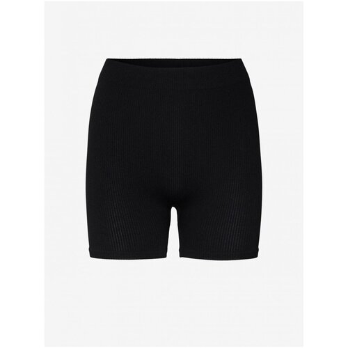 Vero Moda Black Tight Shorts Eve Hot - Women Slike