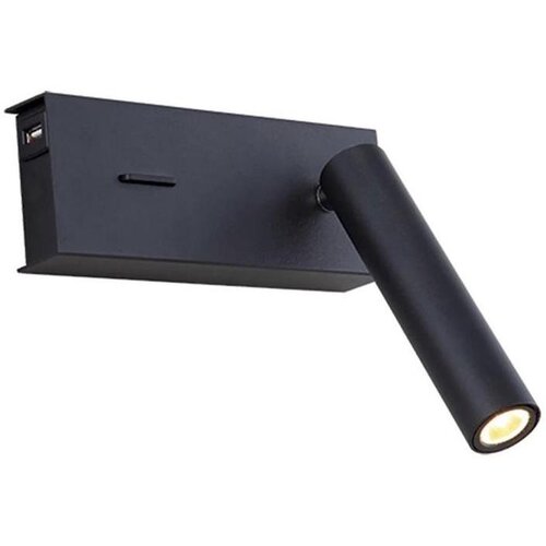  Zambelis H75 - LED zidna svetiljka LED/3W/230V USB crna Cene