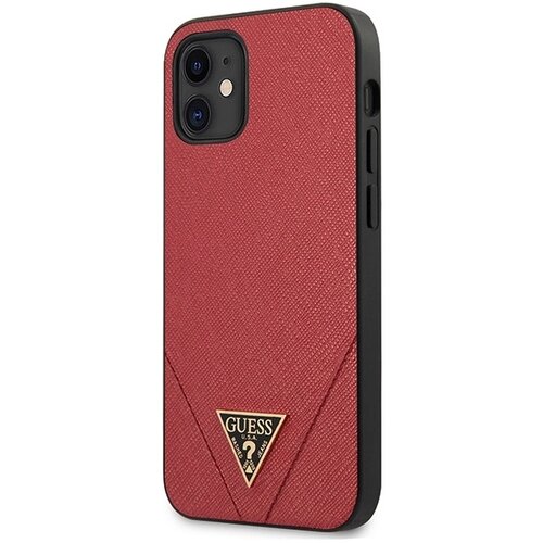 Guess HARDCASE SAFIANO ZA IPHONE 12 MINI 5,4 INČNI OVITEK RDEČ, (21834107) Cene