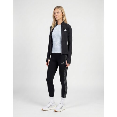 Adidas Pajkice Seasonal Essentials Animal Print 3- Stripes Leggings Črna Slike