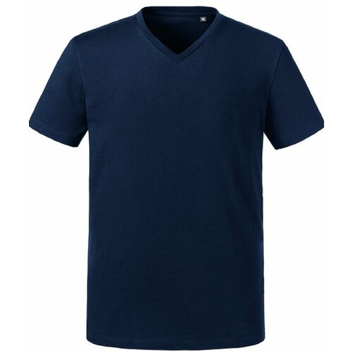 RUSSELL Men's Pure Organic V-Neck T-Shirt Slike
