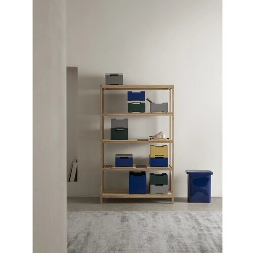 Blomus Regal v hrastovem dekorju v naravni barvi 105x170x40 cm Sukoya &amp;ndash; Slike