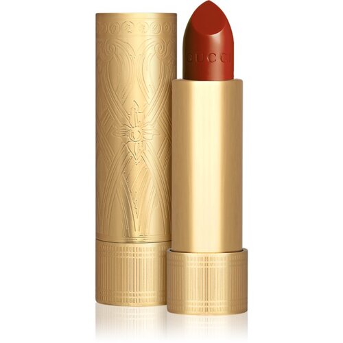 Gucci Beauty Rouge à Lèvres Satin Lipstick satenasta šminka odtenek 505 Janet Rust 3.5 g Cene