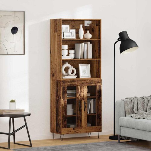  Highboard 2 kom. Staro drvo 69,5 x 34 x 180 cm Cijene