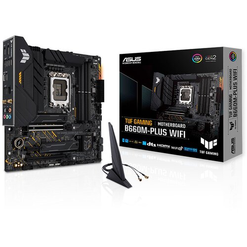 Asus MB TUF GAMING B660M-PLUS WIFI Intel B660, LGA 1700, 4xDDR5, HDMI, DP, mATX Cijene