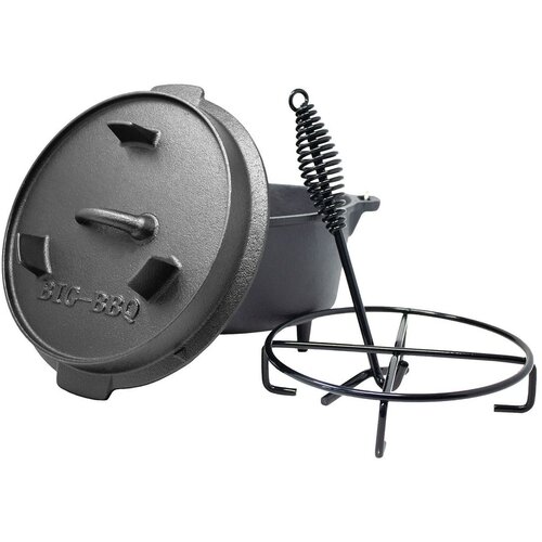 Klarstein Guernsey, vrhunski lonec iz litega železa, 4.5 barbecue lonec, lito železo, nogice, velikost S/4.5 qt/4,2 l Cene
