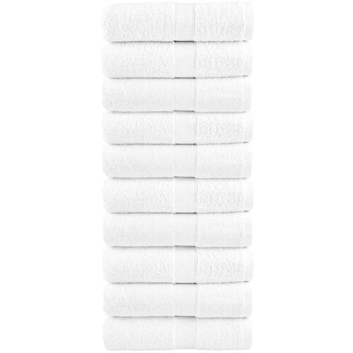 Premium ručnici za goste SOLUND 10 kom. Bijeli 30x50 cm 600 g/m&sup2; Cijene