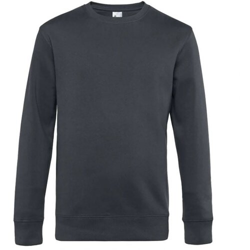  MAJICA DUGI RUKAVI B&C KING CREW NECK 280G ASPHALT S * DO ISTEKA ZALIHA Cene