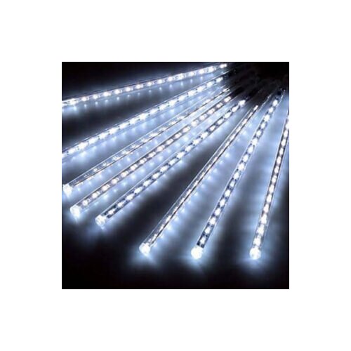  LED luči z učinkom meteorskega dežja Blaze - Bela (8×) Cene