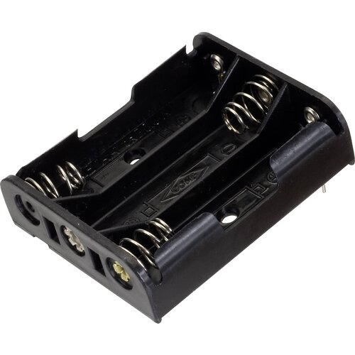 TRU COMPONENTS Nosilec baterij 3x Mignon (AA) Kontaktni drogovi BH-331P Držalo za baterije 3x Mignon (AA) kontaktni pol BH-331P, (20635995) Cene