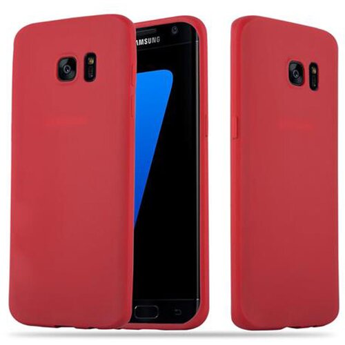 Cadorabo Case, združljiv s Samsungom v Candy Red - Za&amp;scaron;čitni pokrov iz fleksibilnega silikona TPU, (20570637) Slike