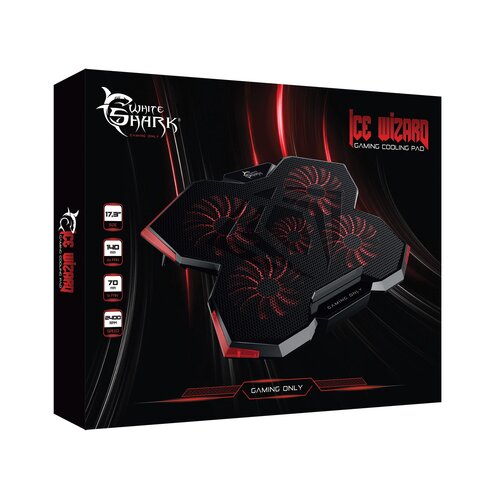 White Shark GCP-29 ICE WIZARD / 5 Fans laptop hladnjak Slike