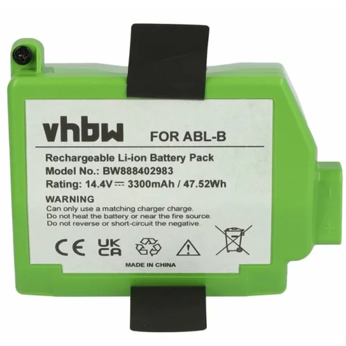 VHBW Baterija za iRobot Roomba S9 / S9+, Li-Ion, 3300 mAh